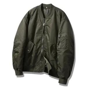 브랜드정품 지프 2way MA 1 항공 점퍼 포켓 항공점퍼 카키 (JQ5JPU001KH)