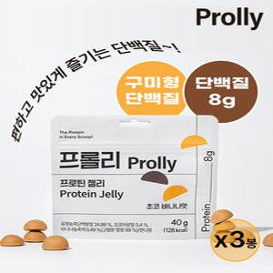 [프롤리] 프로틴 젤리 초코바나나맛 3봉
