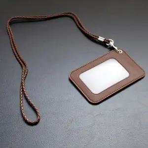 리더플랜 디자인 카드 목걸이 지갑 고급형 사원증