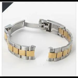 롤렉스 데이토나 오이스터용 시계 스트랩 영구 잠수함 세이코 NH35 손목 팔찌 솔리드 스테인레스 스틸 시계