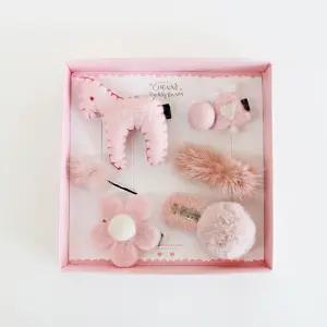 핑크리스마스 헤어핀세트