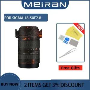 카메라 렌즈 스킨 랩 필름 스티커 보호 커버 시그마 18-50mm F2.8 DC DN 18-50F2.8 18-50mmf2.8