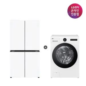 LG 디오스 오브제컬렉션 매직스페이스 냉장고 + LG 트롬 워시콤보 (T875MHH111 + FH25WA)