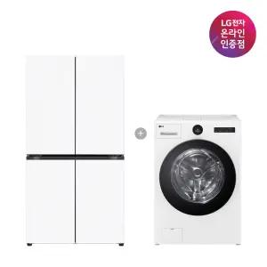 LG 디오스 오브제컬렉션 매직스페이스 냉장고 + LG 트롬 워시콤보 (T875MHH111 + FH25WA)