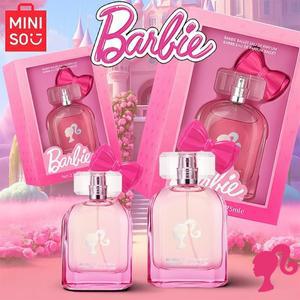 MINISO & BARBIE 여성 향수 오리지널 플로럴 프루티 디자이너 향수 여성용 스프레이 50/75ML 소녀 선물 어