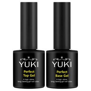 [YUKI]유키 퍼펙트 베이스10g + 퍼펙트 탑젤10g 젤네일 세트