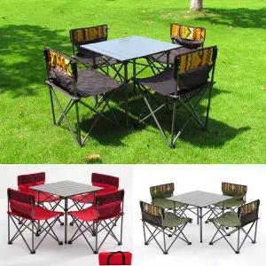 접이식 캠핑테이블 의자 세트 롤테이블 야외 차박