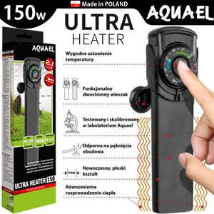 아쿠아이엘 울트라 히터 150w/수족관 어항 수조 온도조절기 온도계 네오 열대어 플레코 구피 쉬림프 거북이