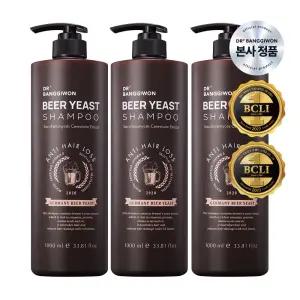 [닥터방기원] 맥주효모 탈모샴푸 1Lx3