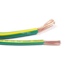 연선접지선 4SQ 6SQ 10SQ 16SQ 25SQ 35SQ 그린/옐로우 KIV케이블 CE KS KC인증  M판매