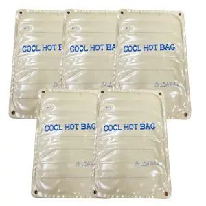 [성진산업 소프트 쿨핫팩 5장] 물리치료용 병원용 아이스팩 냉팩 쿨팩 냉온찜질팩