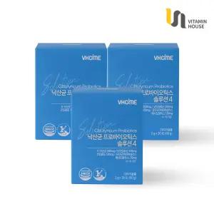 비타민하우스 낙산균 프로바이오틱스 솔루션4 2g x 30포 3개