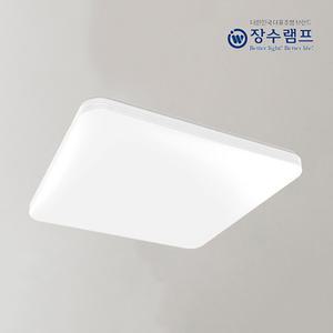 장수램프 LED 퓨어 스마트 리모컨 사각 방등 60W