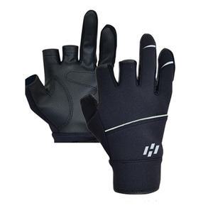 해동 네오프랜 3컷장갑 블랙 실버 (HB-2030)보온장갑 겨울낚시장갑  낚시장갑