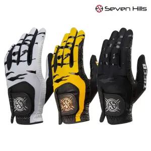 세븐힐스 타이거 남성여성 실리콘 한손 합피 골프장갑
