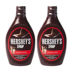 허쉬 초코 시럽 623g 2개