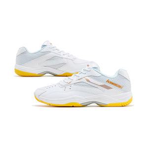 가와사키 미끄럼방지 K-086 화이트 실내코트신발 탁구신발 배드민턴화 실내운동화