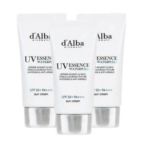 달바 워터풀 에센스 선크림 50ml 3개