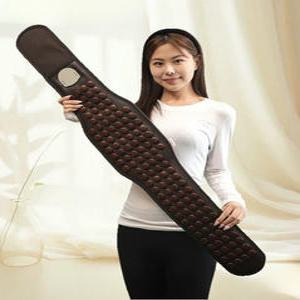 허리 안마기 게르마늄 온열기 보호대 충전 발열 벨트 통증 완화 마사지