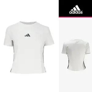 우먼스 에센셜 3S 슬림 크롭 티 JE1239)반팔