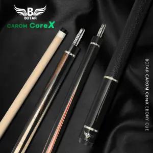 [보타르] 캐롬 코어엑스 흑단 검선 당구큐대 세트 / 카본코어+특수탄성봉 / 하기공법 천연소가죽 / 무료구성품