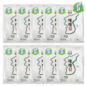 성경김 재래 전장김 30g 10개