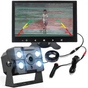 화물차 후방카메라 카라반 택배차 대형차 후방 모니터 후방카메라(7인치/AV스크린)+10m케이블