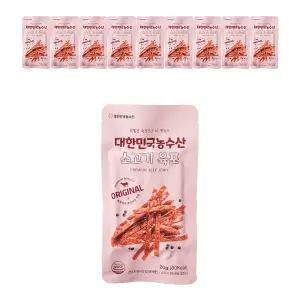 대한민국농수산 소고기육포, 10개