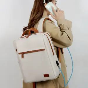 모노큐브 백팩 가방 옥스포드 노트북백팩 5포켓 생활방수 4색