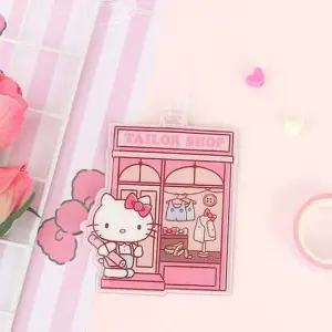 헬로키티 스토어 러기지택 네임택 캐리어네임택 가방네임텍 캐리어이름표 캐리어태그