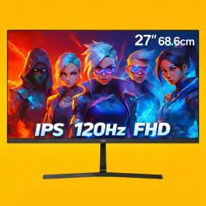 제이씨현 UDEA EDGE ED2732HF IPS 120Hz 사무용 컴퓨터 PC 게이밍 27인치 모니터 무결점