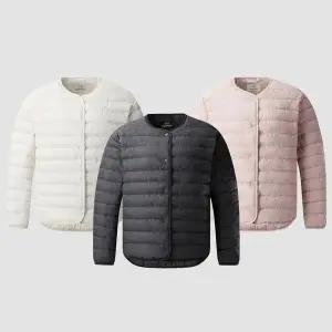 [코오롱스포츠](대전신세계) 스텔스 여성 경량 넥리스 다운 3종택1 V3JDX24602