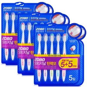 2080 오리지널 탄력모 칫솔 30개