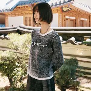 [피플오브더월드] 캐시미어 블렌디드 루나 니트 4종 1택