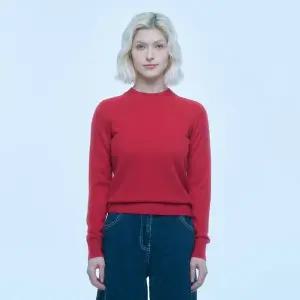 [UNIT](센텀시티점)캐시미어 베이직 크루넥 풀오버 (ZFKKCN101C-RED)