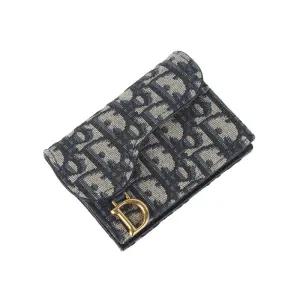 [중고명품]  S5611CTZQ 오블리크 새들 플랩 카드 지갑 36146 4