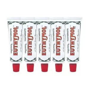 [셀러허브][ EUTHYMOL ] 유시몰 오리지널 핑크 치약 대용량 120g 5개 (S43187447)