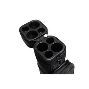 HAN'S DELTA 2x2 하드 풀 큐 당구 스틱 휴대용 케이스, 여러 가지 색상 제공 블랙 스퀘어