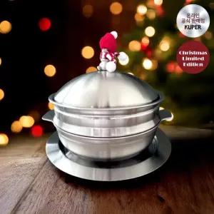 [12월 한정 크리스마스 에디션] 찜토끼냄비 세트 +꼬깔 손잡이)