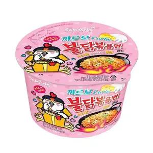 큰컵라면 삼양 까르보 불닭볶음면 105g 8개