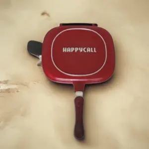 해피콜 양면팬 생선구이팬 오리진 멀티 생선 레드