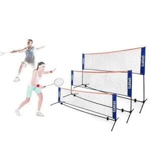 휴대용 족구네트 테니스 베드민턴 스포츠 야외 3.1m