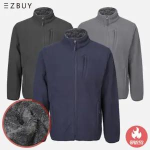 이지바이 슈퍼히트 겨울 남성 하이넥 융털 플리스 집업 자켓(M4WJ08)