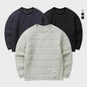 [셀러허브]남자 패딩맨투맨 경량패딩 오버핏 겨울맨투맨 (S23615264)