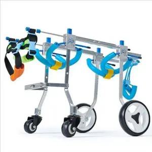 [콩심팥심]4륜 반려견 휠체어 재활 강아지 보행 보조기 산책 노견 용품