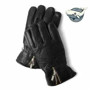 영하에도 따뜻한 남여공용 가죽 장갑 방수 기능