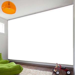 가로300cm/흰색화이트단색/그레이/회색/암막블라인드 프로젝트롤스크린