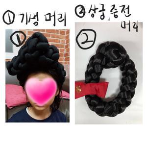 기생 가채 가발 머리 무수리 가체 기녀 후궁 상궁 태평무 화관무 무용 조선시대 신라 백제 고구려 삼국시대