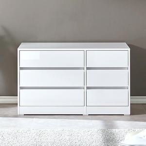 [엣지퍼니처]메이 1000 3단 와이드 하이그로시 서랍장