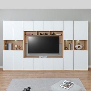 [블리스데코]루시드 3400 월플렉스 높은 TV 거실장 세트 BOS024_C